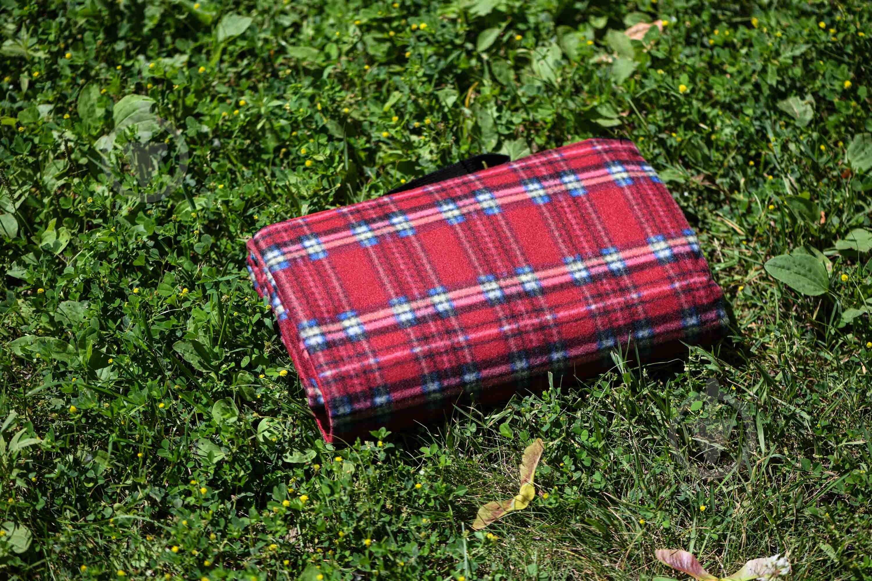 Плед Picnic клітинка 130x170 см червоний Ardesto - фото 3 Плед Picnic клітинка 130x170 см червоний Ardesto - фото 3