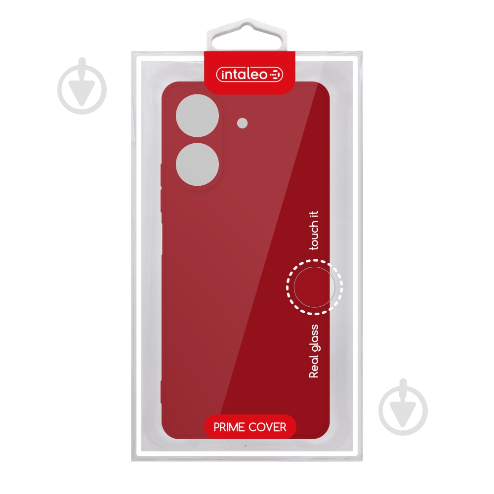 Чехол Intaleo SoftShell красный для Xiaomi Redmi 13C 4G - фото 2