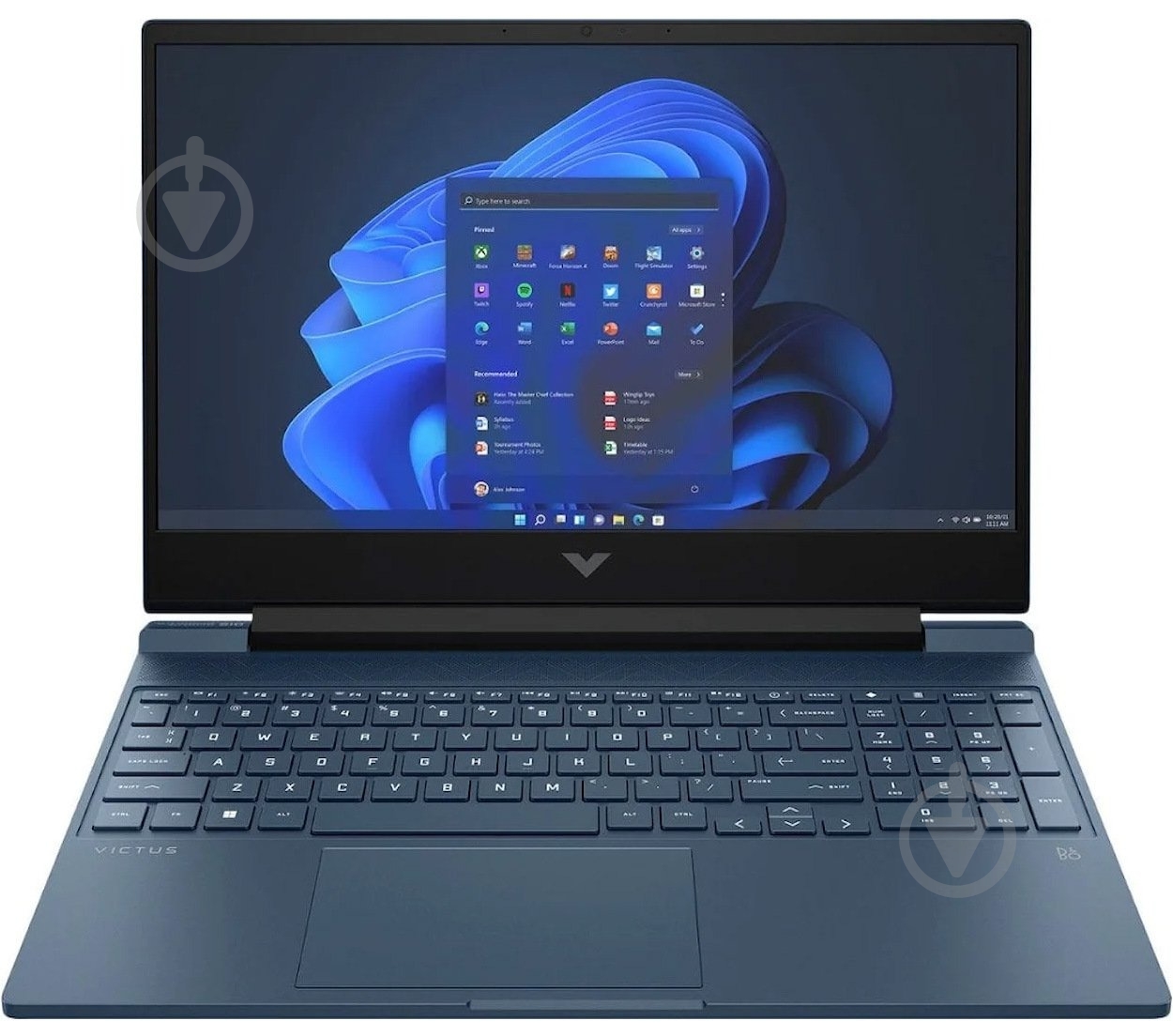 Ноутбук HP Victus 15-fb1002ua 15,6" (A31W8EA) performance blue - фото 1 Ноутбук HP Victus 15-fb1002ua 15,6" (A31W8EA) performance blue - фото 1