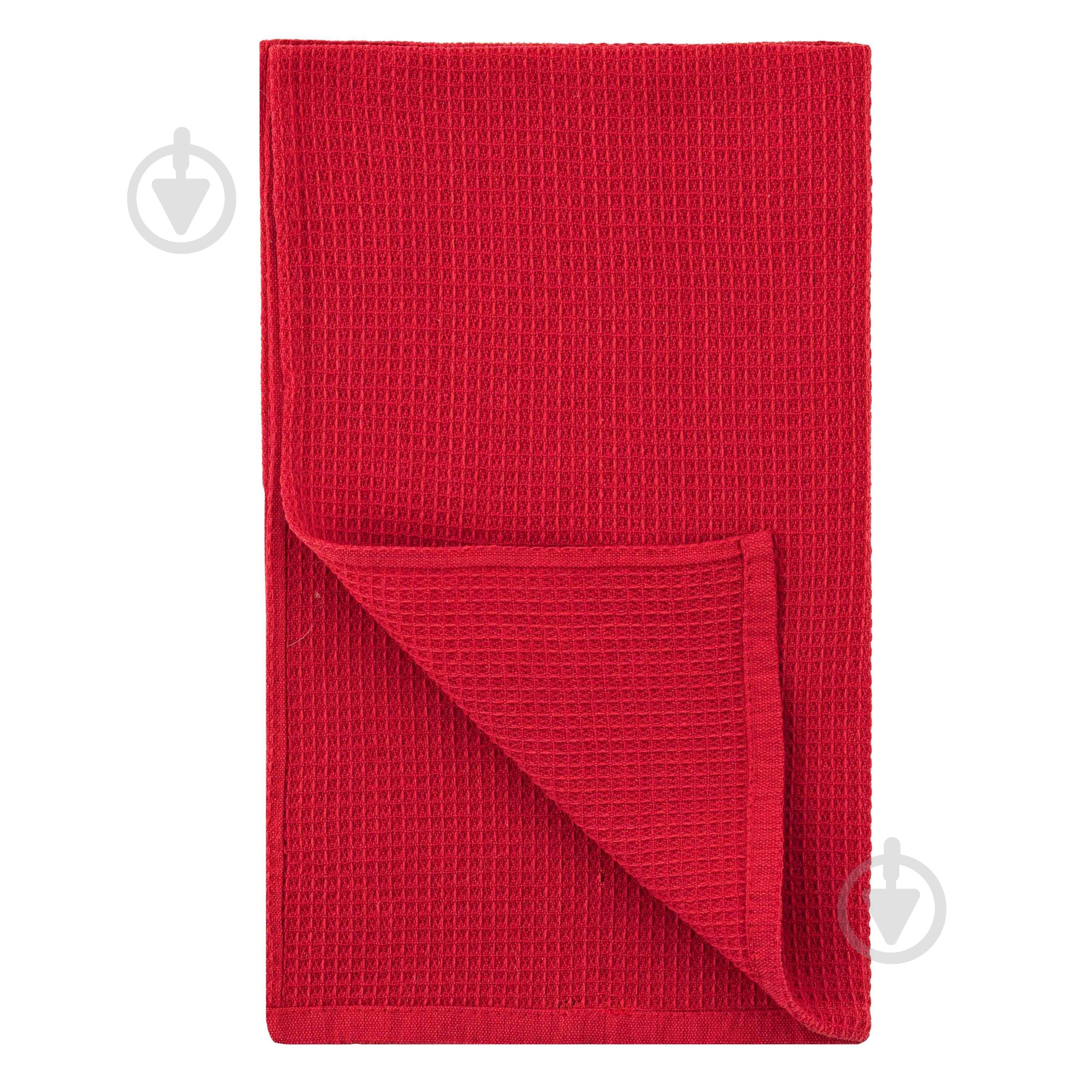 Набір рушників подарунковий в мішечку Christmas Deer 38x63 см Ardesto червоний - фото 3