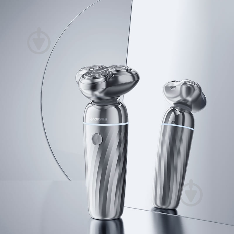 Електробритва ENCHEN Rotary Shaver X7 Silver - фото 2