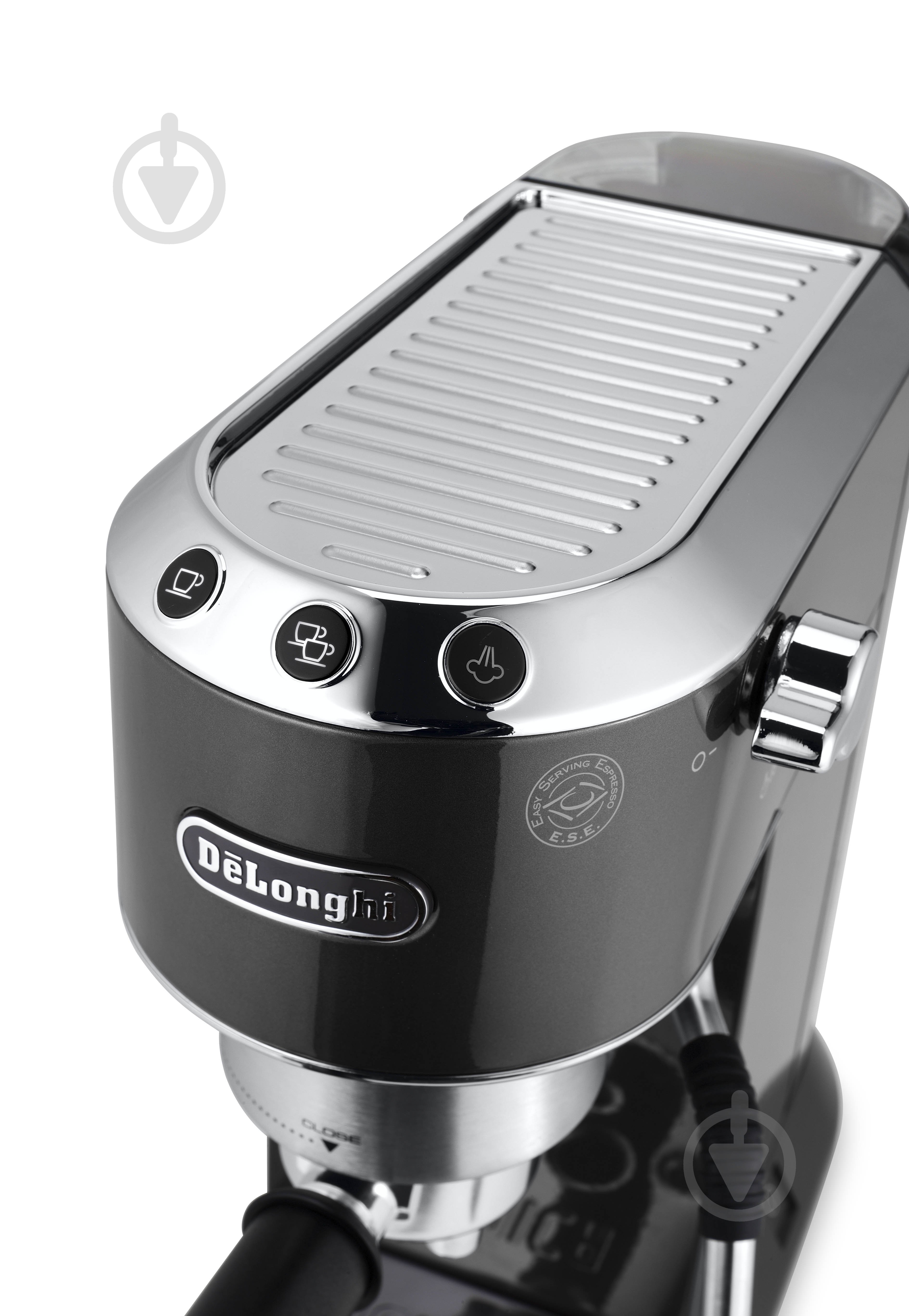 Кавоварка ріжкова Delonghi Dedica Arte EC885.GY - фото 9