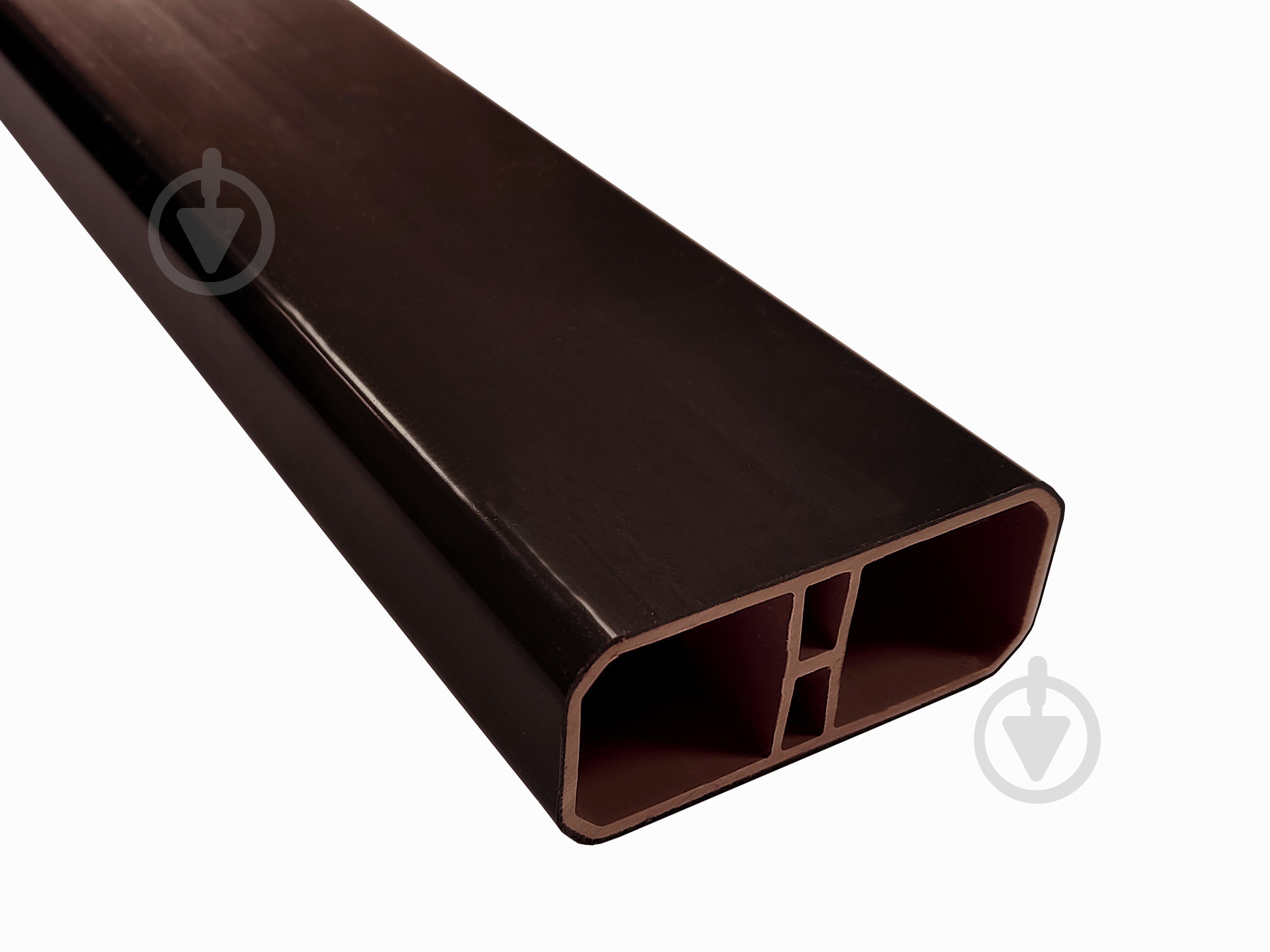 Профиль ALTA PROFIL ПВХ универсальный коричневый 30*75*2000 мм - фото 1