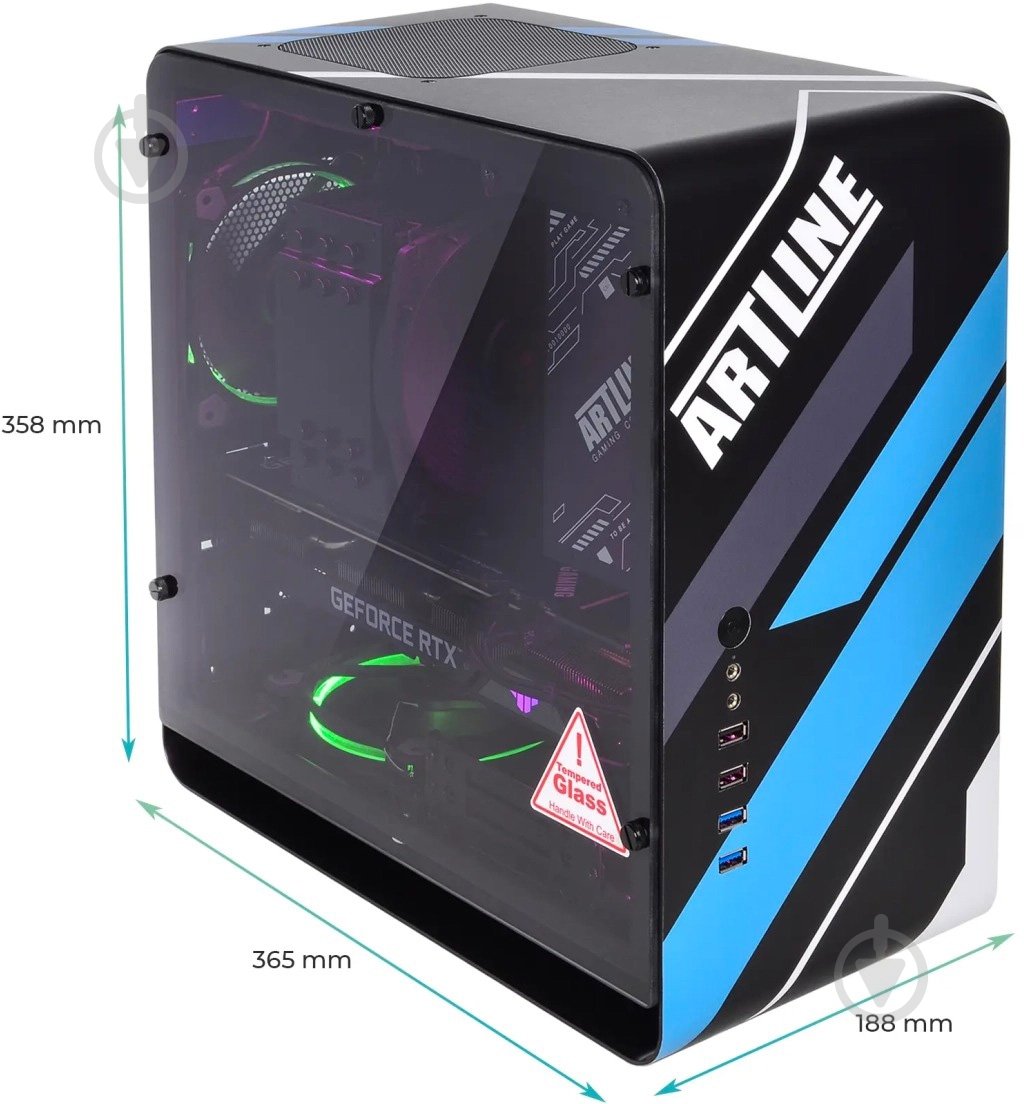 Компьютер Artline Overlord Dragon (DRAGONv95CB) vulkan - фото 11