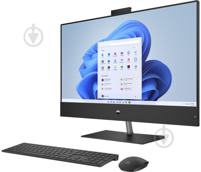 Моноблок HP Pavilion 31,5" (A45E7EA) black - фото 4