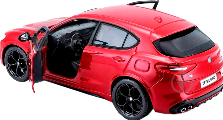Автомобиль Bburago Alfa Romeo Stelvio 1:24 - фото 3