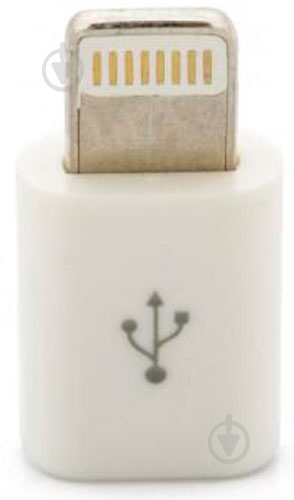 Адаптер EXTRADIGITAL micro USB - Lightning белый (KBA1648) - фото 2
