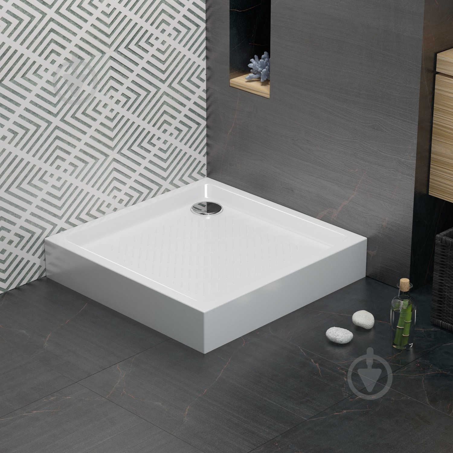 Поддон акриловый Rock 3707380S - фото 7 Поддон акриловый Rock 3707380S - фото 7