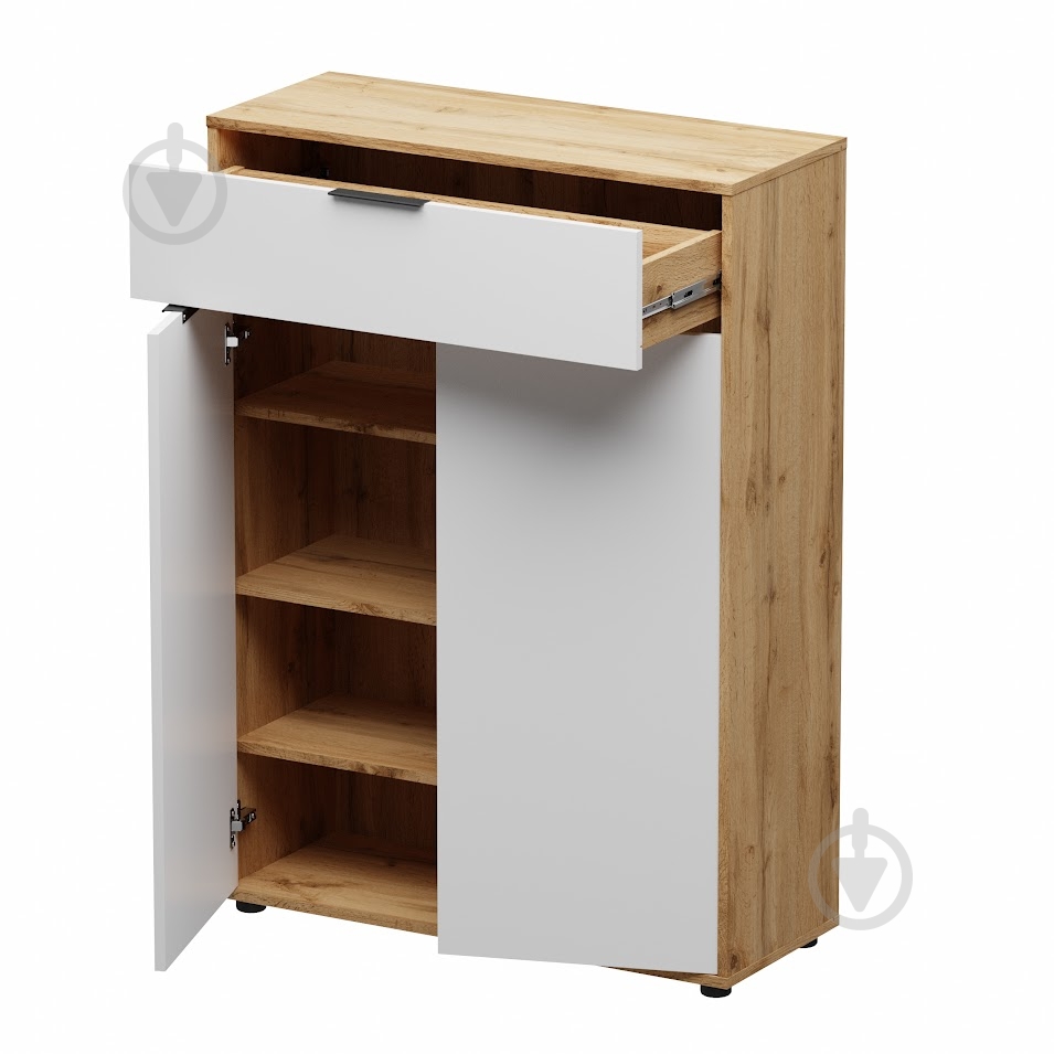 Комод SOKME Nitro дуб вотан /белый - фото 4