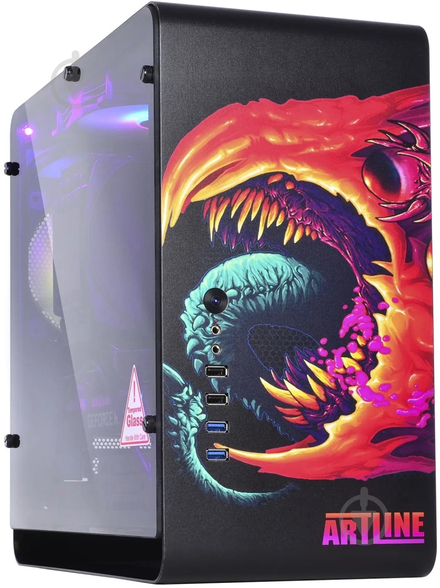 Системный блок Artline Overlord DRAGON (DRAGONv96CH) hyperbeast - фото 1
