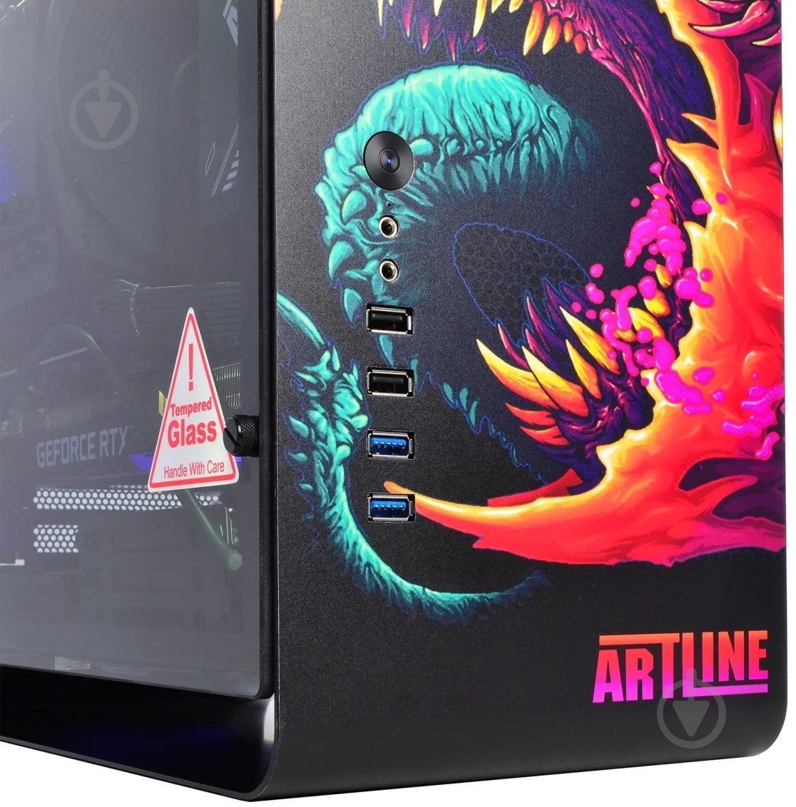 Системный блок Artline Overlord DRAGON (DRAGONv96CH) hyperbeast - фото 7