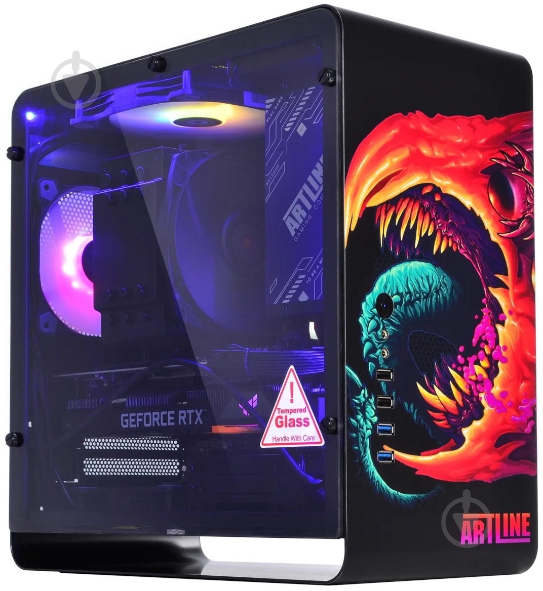Системный блок Artline Overlord DRAGON (DRAGONv96CH) hyperbeast - фото 4