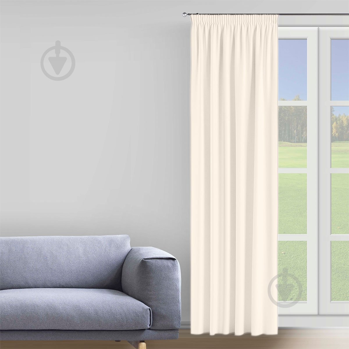 Штора VELOUR 150х275 молочный Decora textile - фото 1