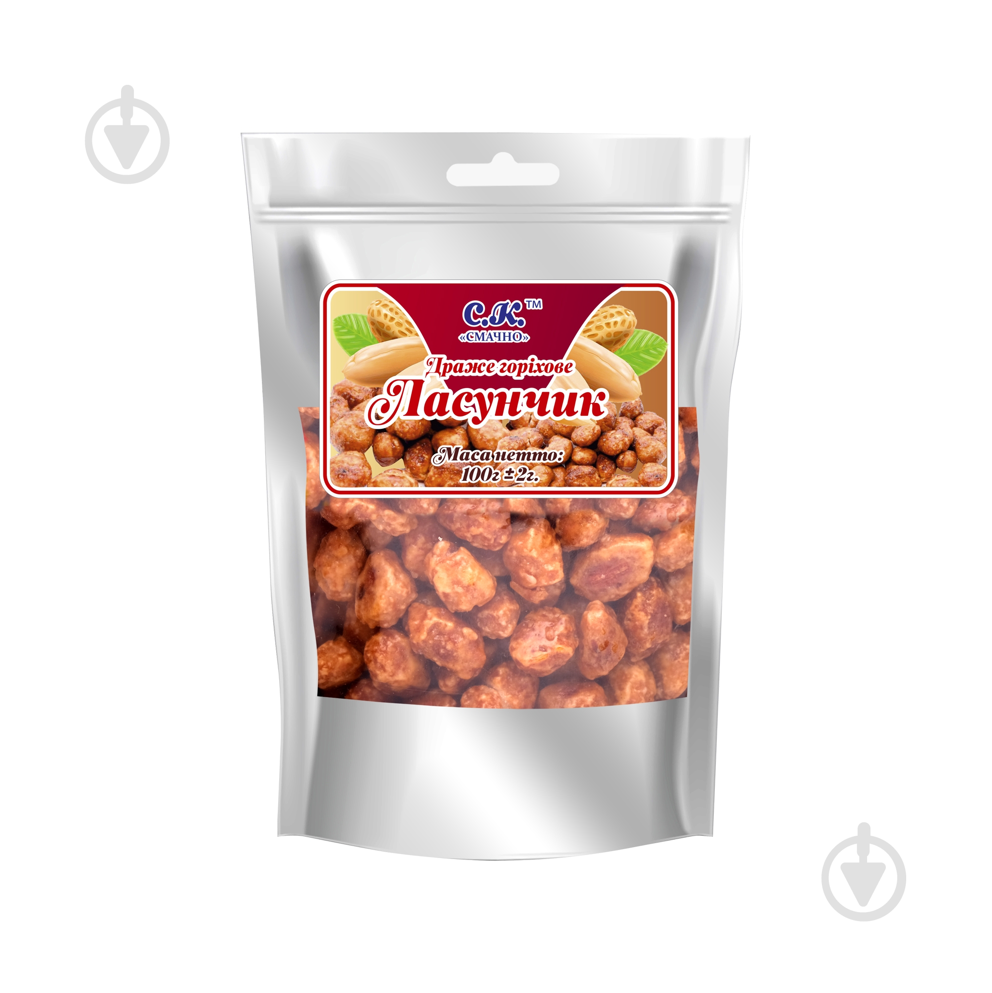 Драже ореховое Смачно Ласунчик 100 г - фото 1