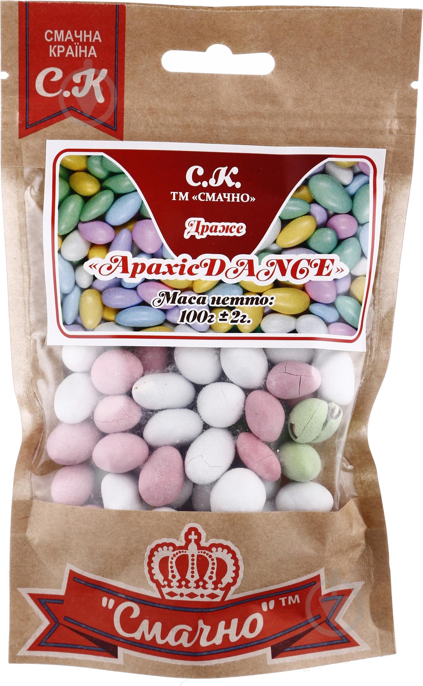 Драже Смачно Аpaxicdance 100 г - фото 1 Драже Смачно Аpaxicdance 100 г - фото 1