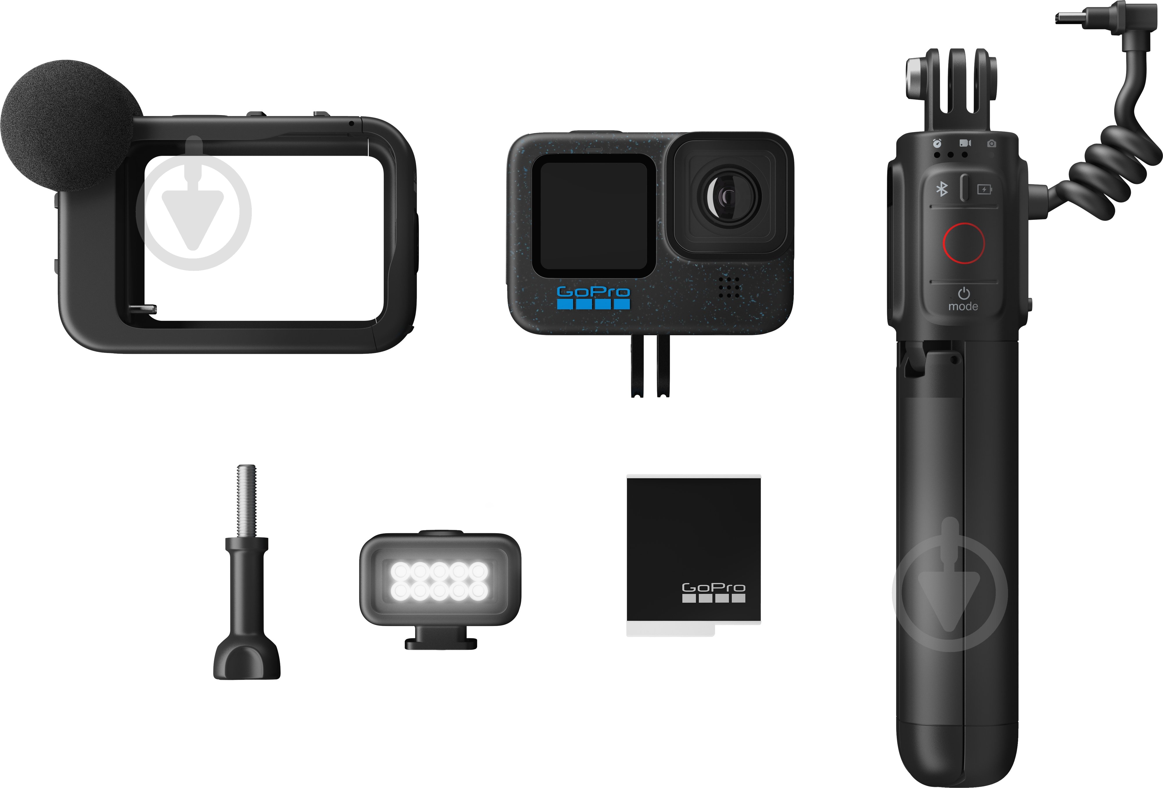 Екшн-камера GoPro HERO12 Creator Edition black (CHDFB-121-EU) - фото 7 Екшн-камера GoPro HERO12 Creator Edition black (CHDFB-121-EU) - фото 7