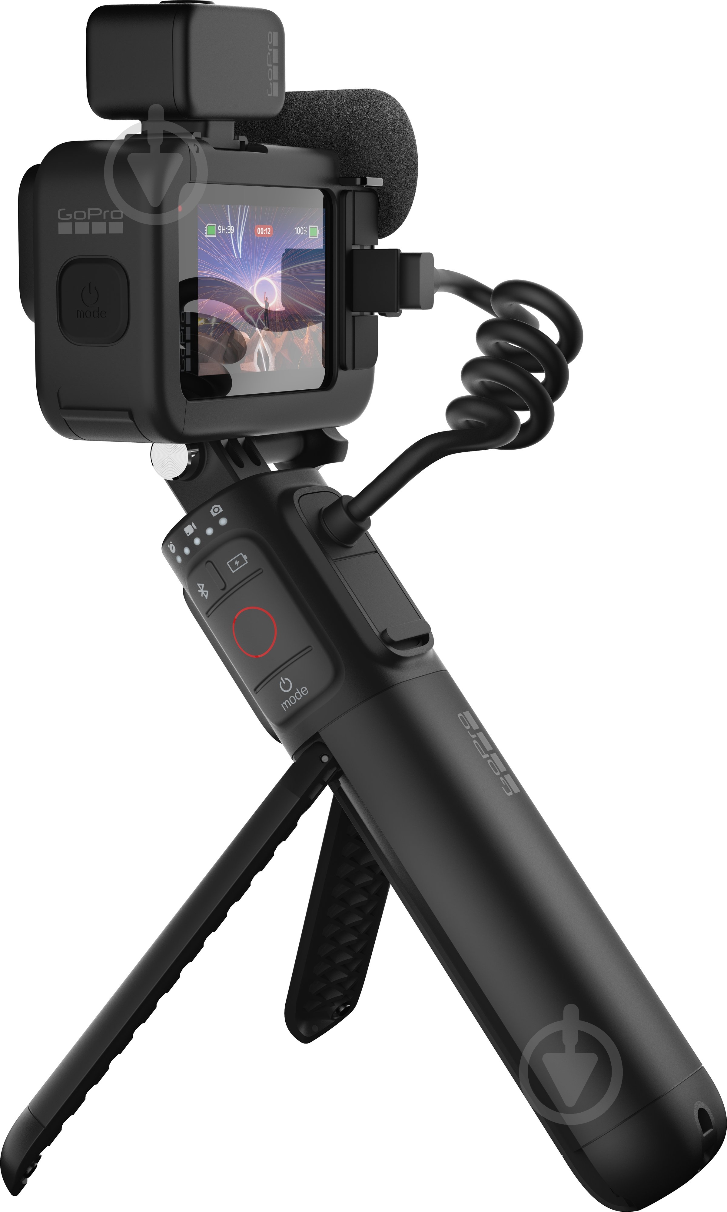 Екшн-камера GoPro HERO12 Creator Edition black (CHDFB-121-EU) - фото 12 Екшн-камера GoPro HERO12 Creator Edition black (CHDFB-121-EU) - фото 12