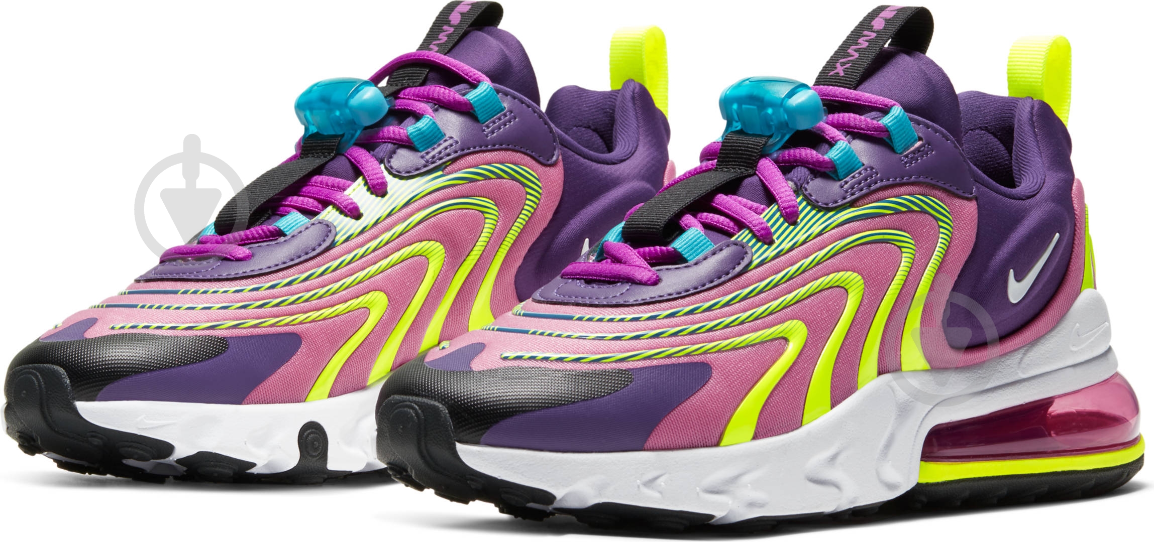 Кроссовки женские демисезонные Nike AIR MAX 270 REACT ENG CK2595-500 р.40 фиолетовые - фото 1 Кроссовки женские демисезонные Nike AIR MAX 270 REACT ENG CK2595-500 р.40 фиолетовые - фото 1