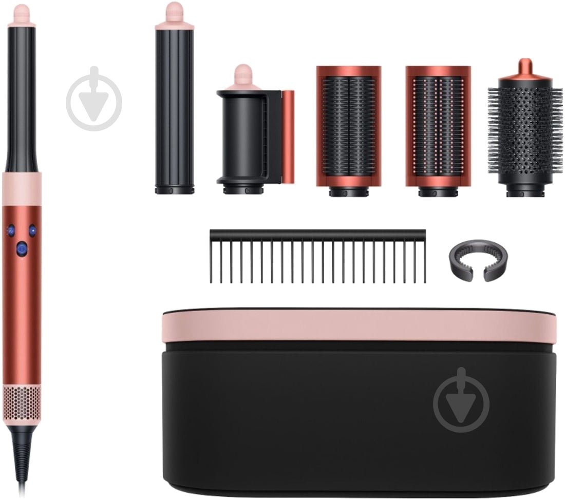 Dyson Airwrap コンプリートロング　hs05 Стайлер Dyson Airwrap HS05 Complete Long Nickel/Copper - купить в