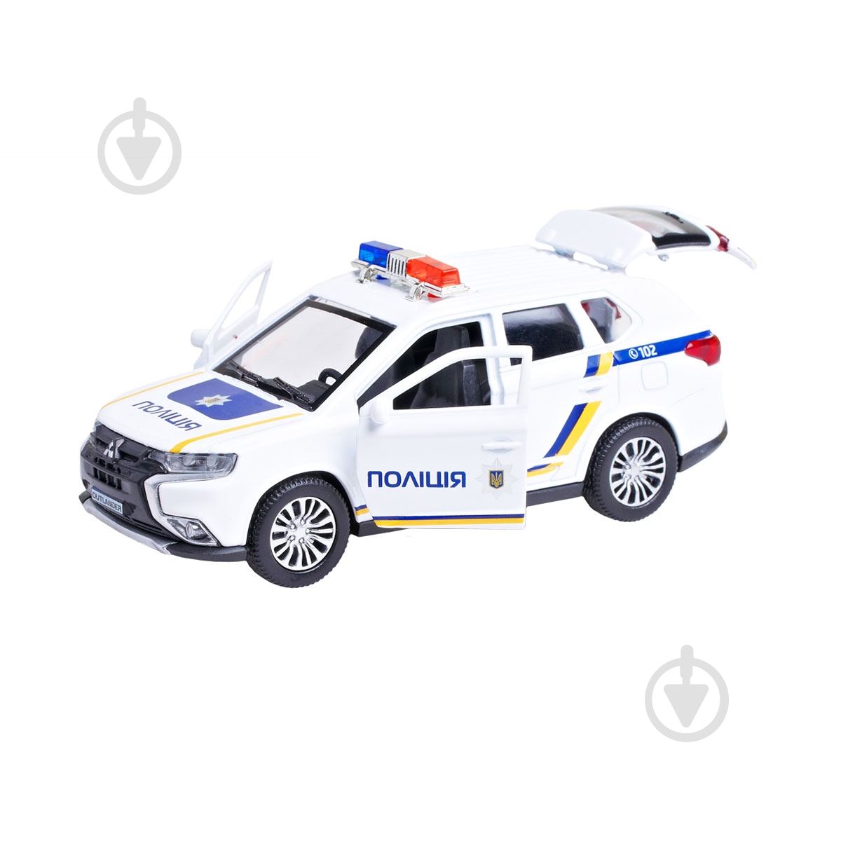 ᐉ Автомодель Technopark 1:32 Mitsubishi Outlander Police • Купить