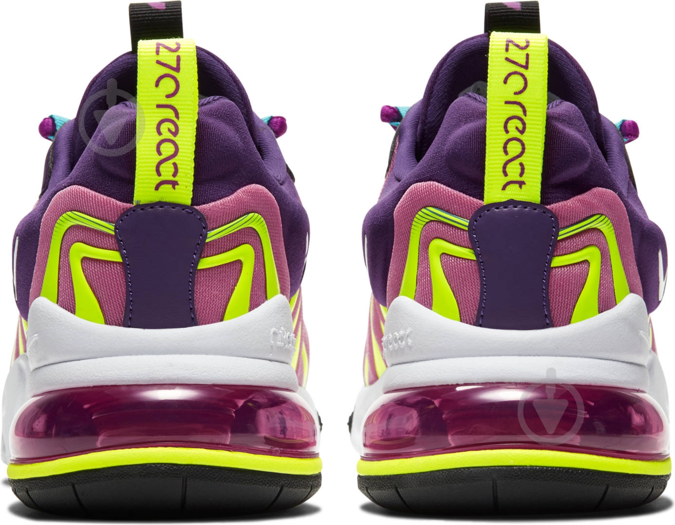 Кроссовки женские демисезонные Nike AIR MAX 270 REACT ENG CK2595-500 р.41 фиолетовые - фото 2 Кроссовки женские демисезонные Nike AIR MAX 270 REACT ENG CK2595-500 р.41 фиолетовые - фото 2