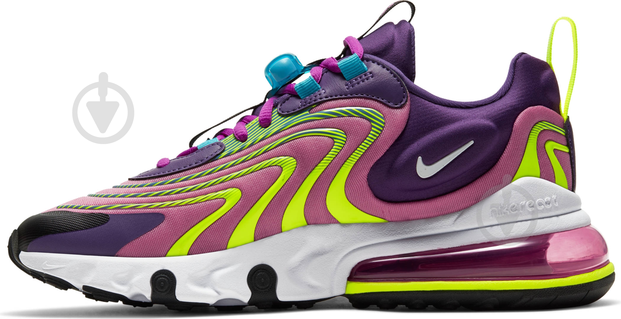 Кроссовки женские демисезонные Nike AIR MAX 270 REACT ENG CK2595-500 р.41 фиолетовые - фото 6 Кроссовки женские демисезонные Nike AIR MAX 270 REACT ENG CK2595-500 р.41 фиолетовые - фото 6