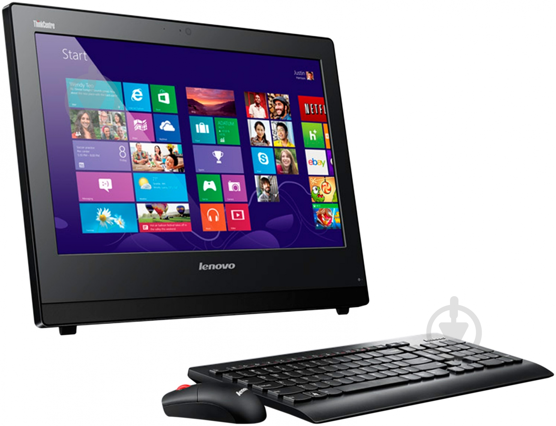 Моноблок LENOVO ThinkCentre E73Z AIO 20" (10BD004RRU) black - фото 1 Моноблок LENOVO ThinkCentre E73Z AIO 20" (10BD004RRU) black - фото 1