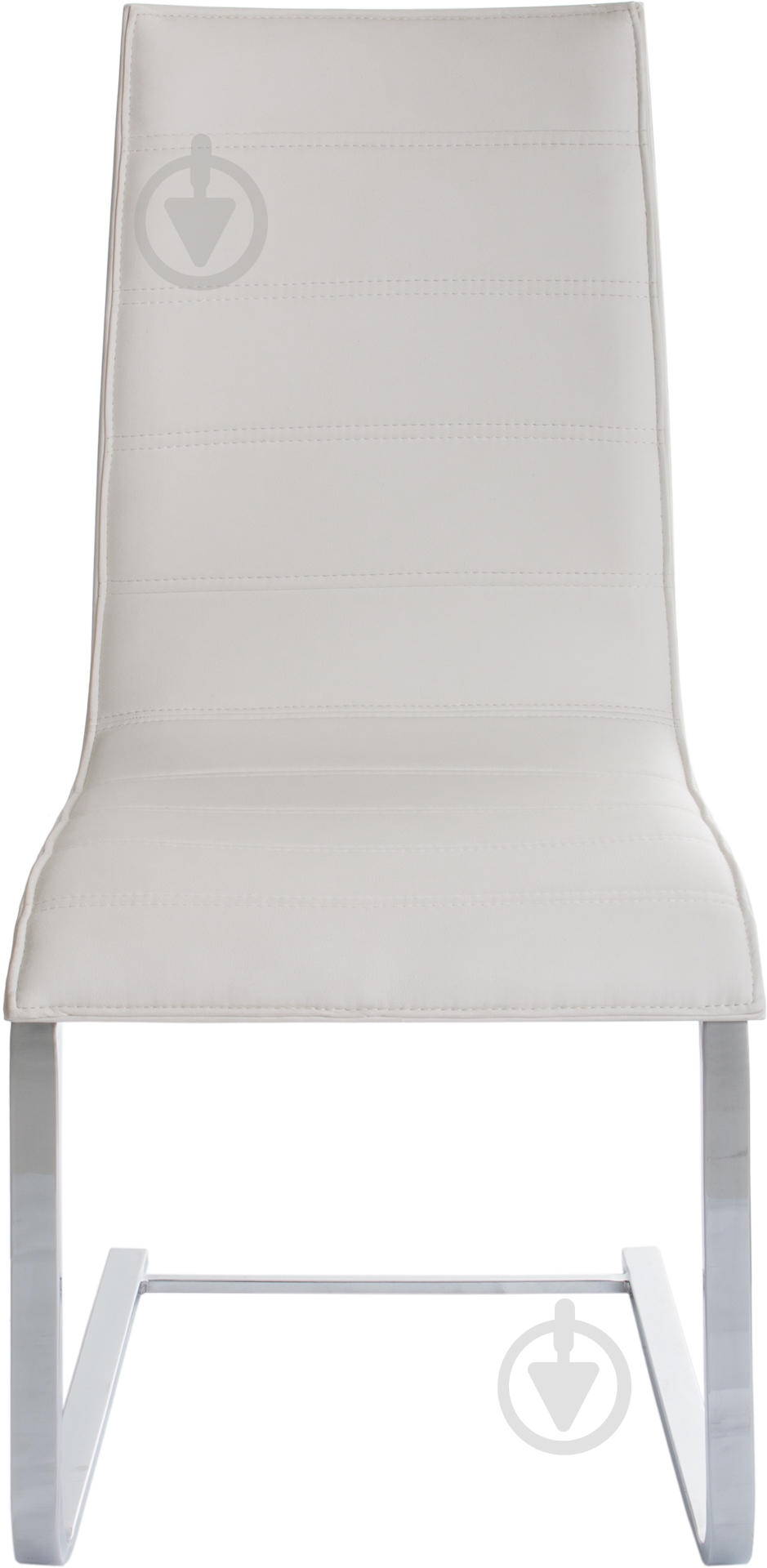 Стілець обідній VALZER хром/світло-сірий - фото 2