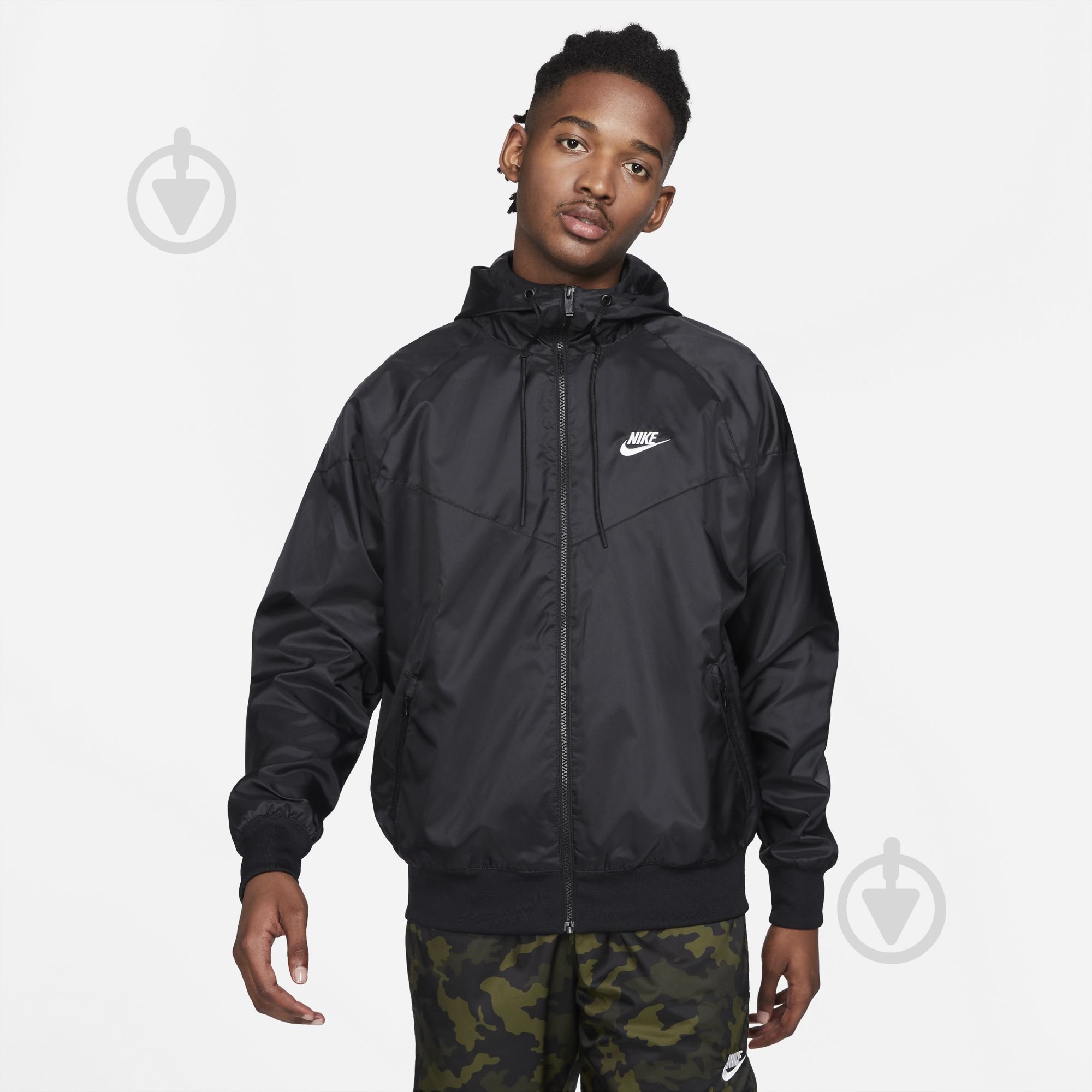 Вітрівка чоловіча демісезонна Nike M NSW HE WR HD WVN JKT DA0001-010 р.M чорна - фото 1