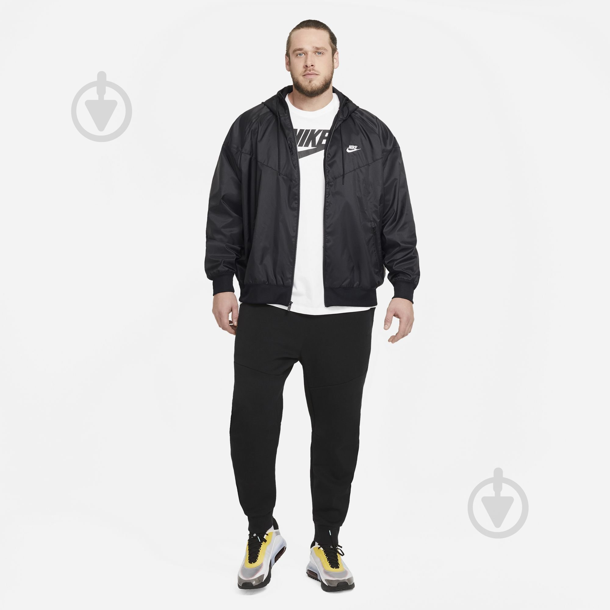Вітрівка чоловіча демісезонна Nike M NSW HE WR HD WVN JKT DA0001-010 р.M чорна - фото 13