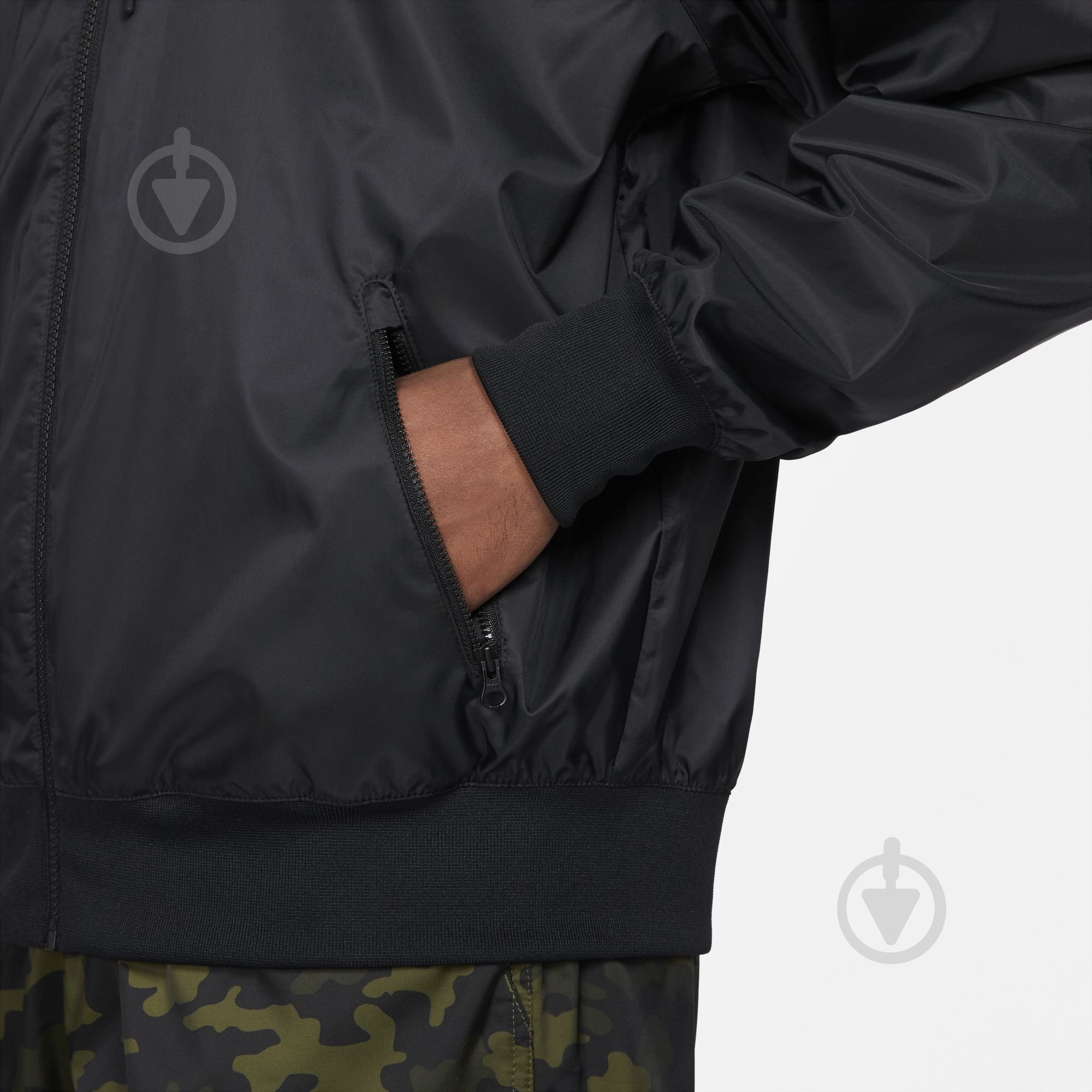 Вітрівка чоловіча демісезонна Nike M NSW HE WR HD WVN JKT DA0001-010 р.M чорна - фото 5