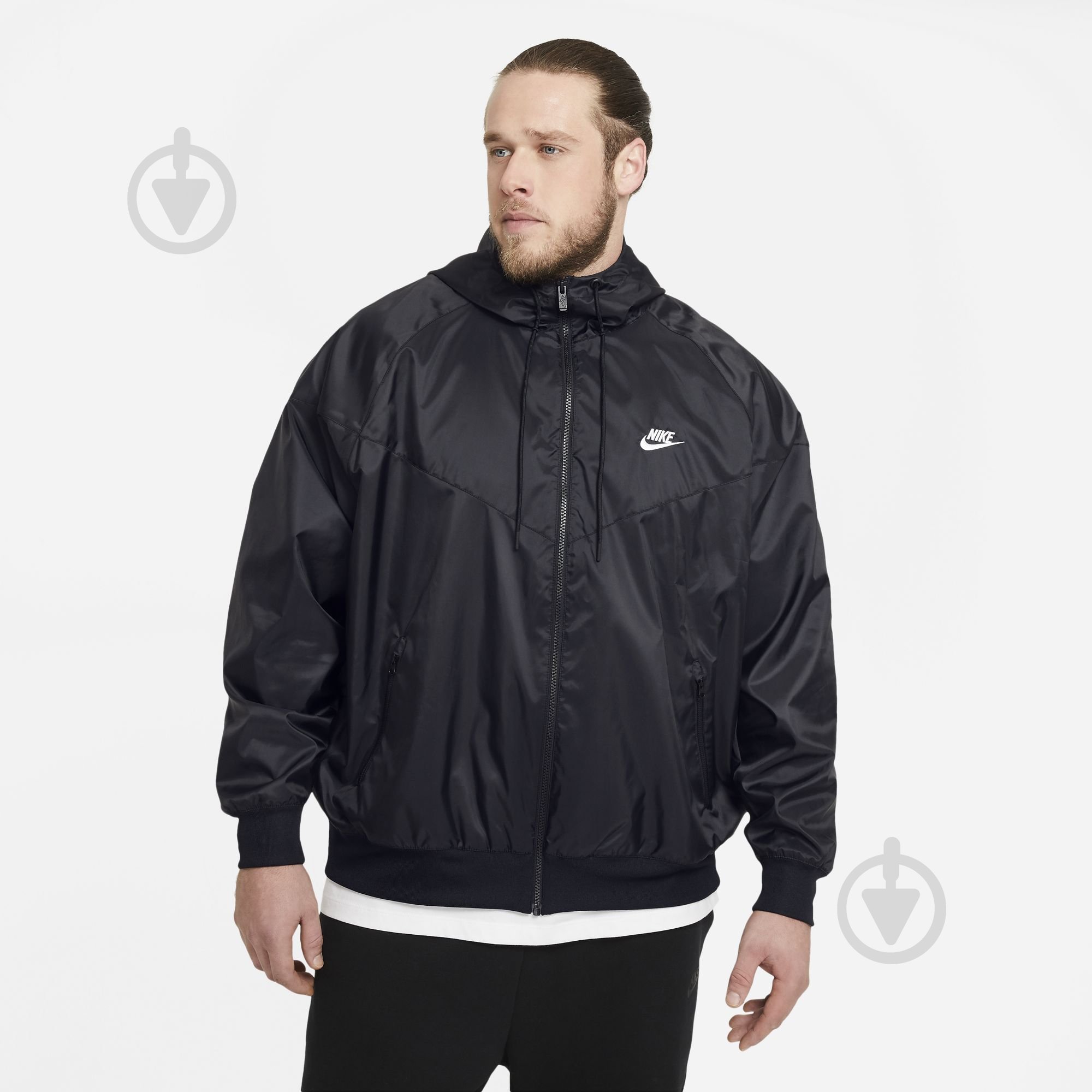 Вітрівка чоловіча демісезонна Nike M NSW HE WR HD WVN JKT DA0001-010 р.M чорна - фото 7