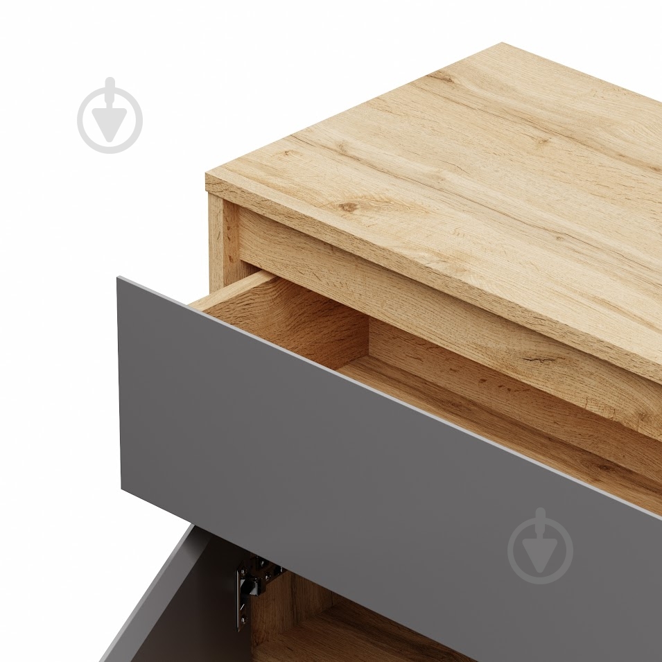 Комод SOKME Nitro Soft дуб вотан /серый - фото 5 Комод SOKME Nitro Soft дуб вотан /серый - фото 5
