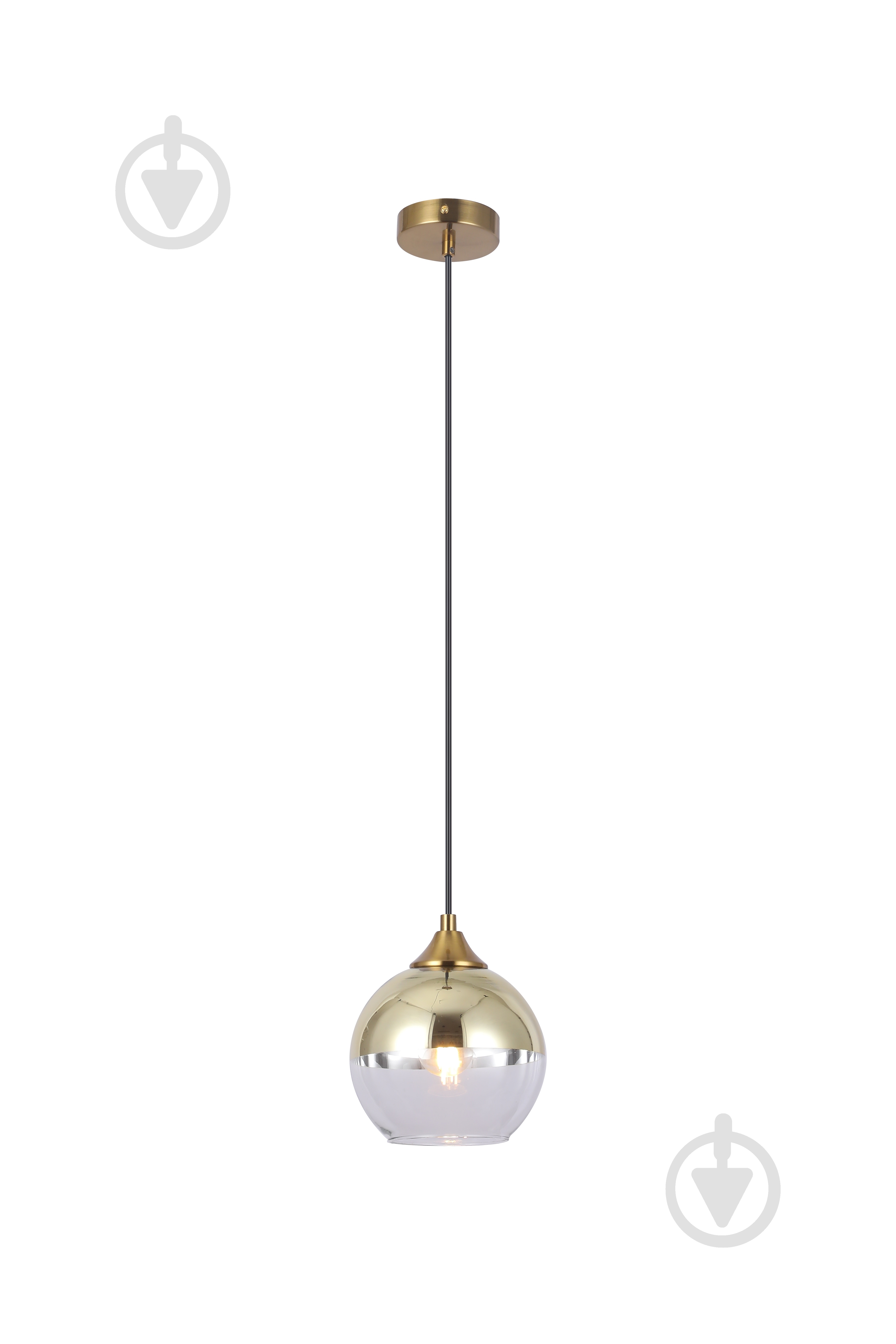 Підвіс WunderLicht 1x60 Вт E27 золотий OM7543-31 - фото 1