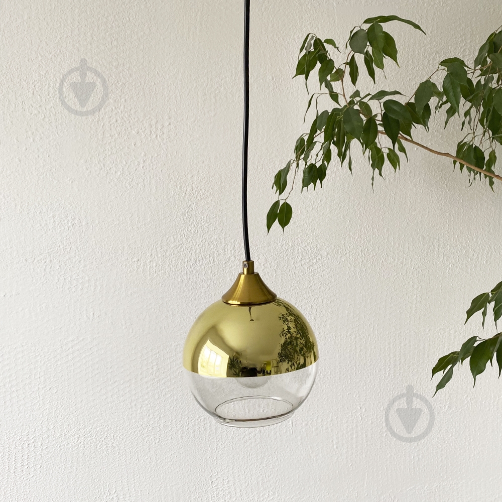 Підвіс WunderLicht 1x60 Вт E27 золотий OM7543-31 - фото 4