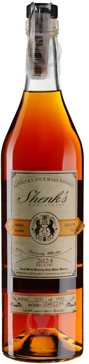Виски Shenk's Homestead Sour Mash 0,7 л - фото 1