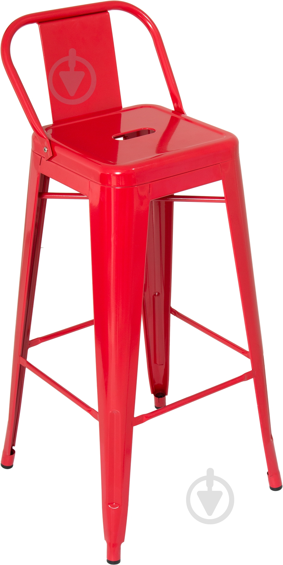 Стул барный барний АС-012Р красный - фото 1
