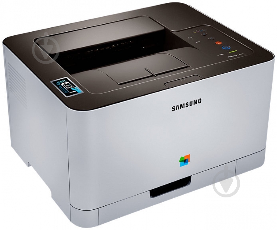 Кольоровий лазерний принтер Samsung А4 (SL-C410W/XEV) - фото 2