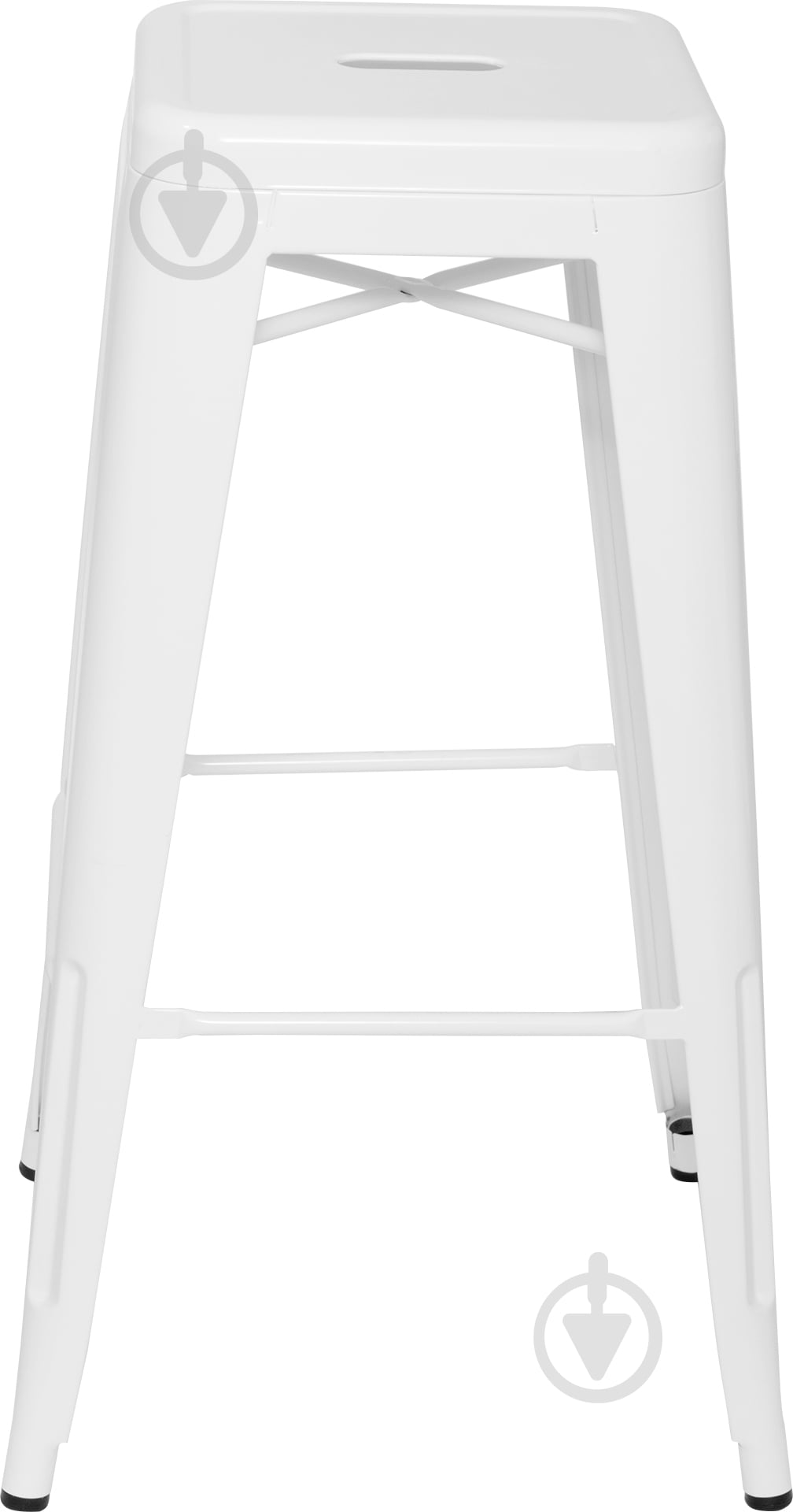 Стілець барний барний АС-012 білий - фото 2