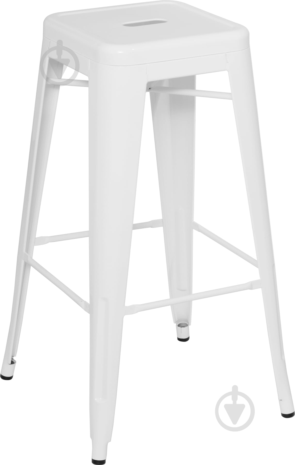 Стілець барний барний АС-012 білий - фото 1