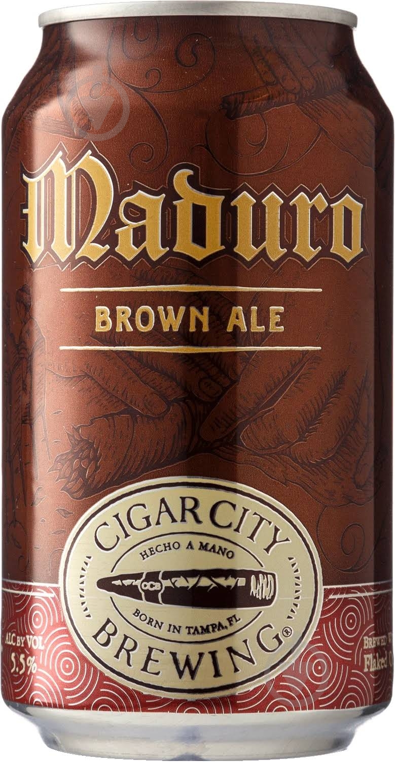 Пиво Cigar City Brewing Maduro Brown Ale 0,355 л - фото 1