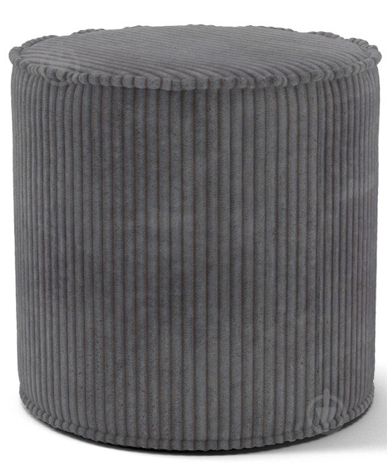 Пуф Мебель Прогресс Банзай (цилиндр) серый - фото 1