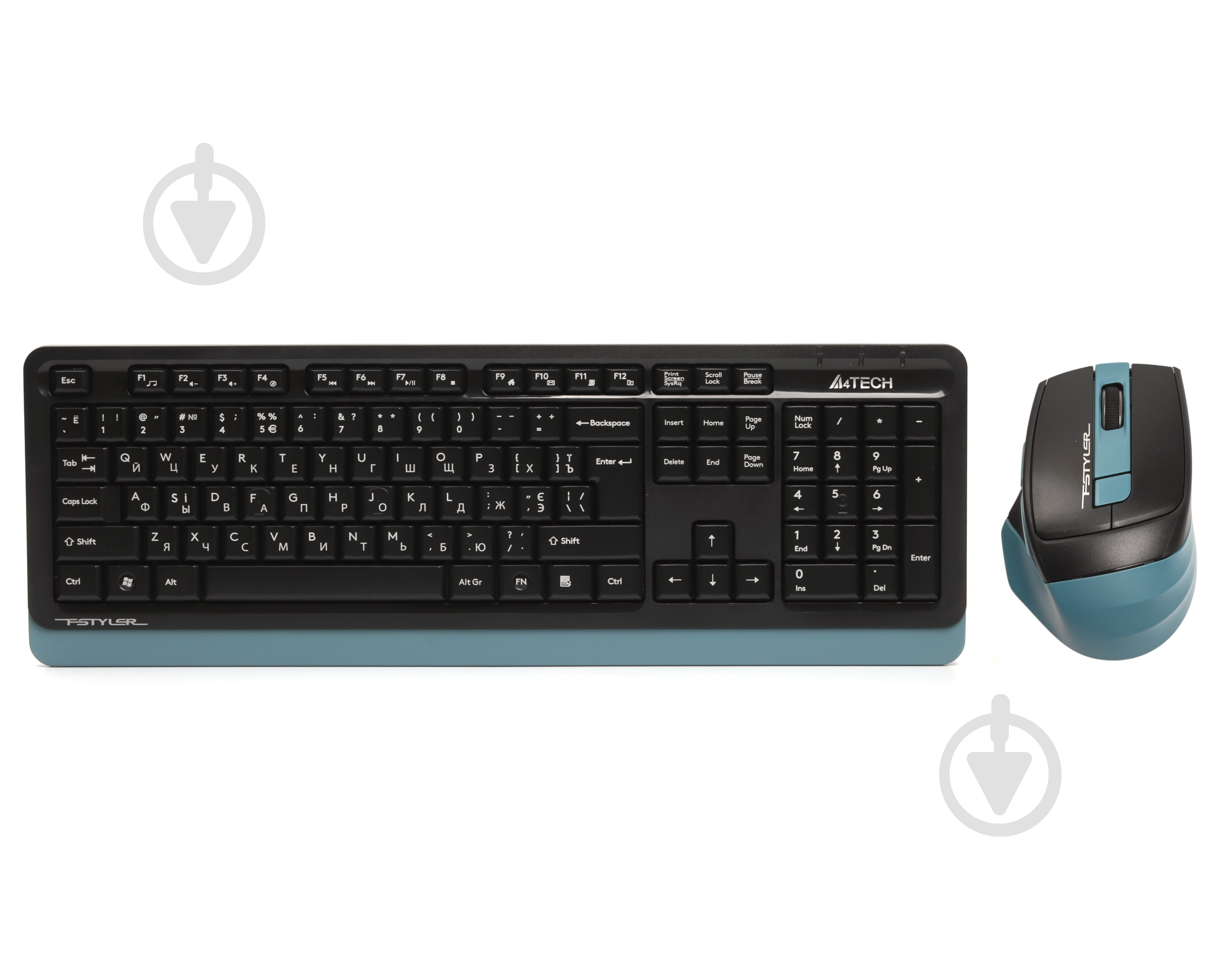 Комплект беспроводной A4Tech клавиатура+мышка Wireless - фото 1