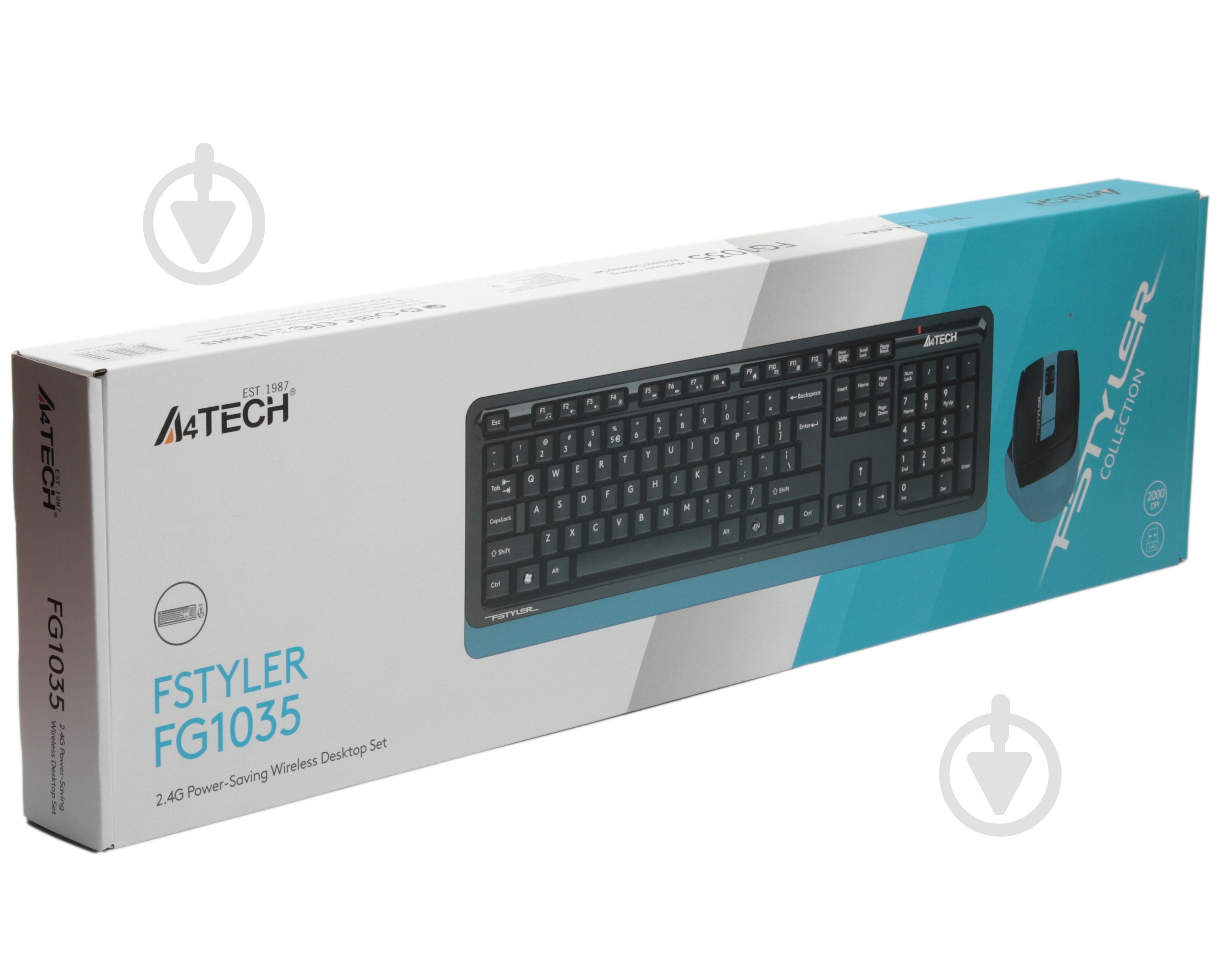 Комплект беспроводной A4Tech клавиатура+мышка Wireless - фото 4