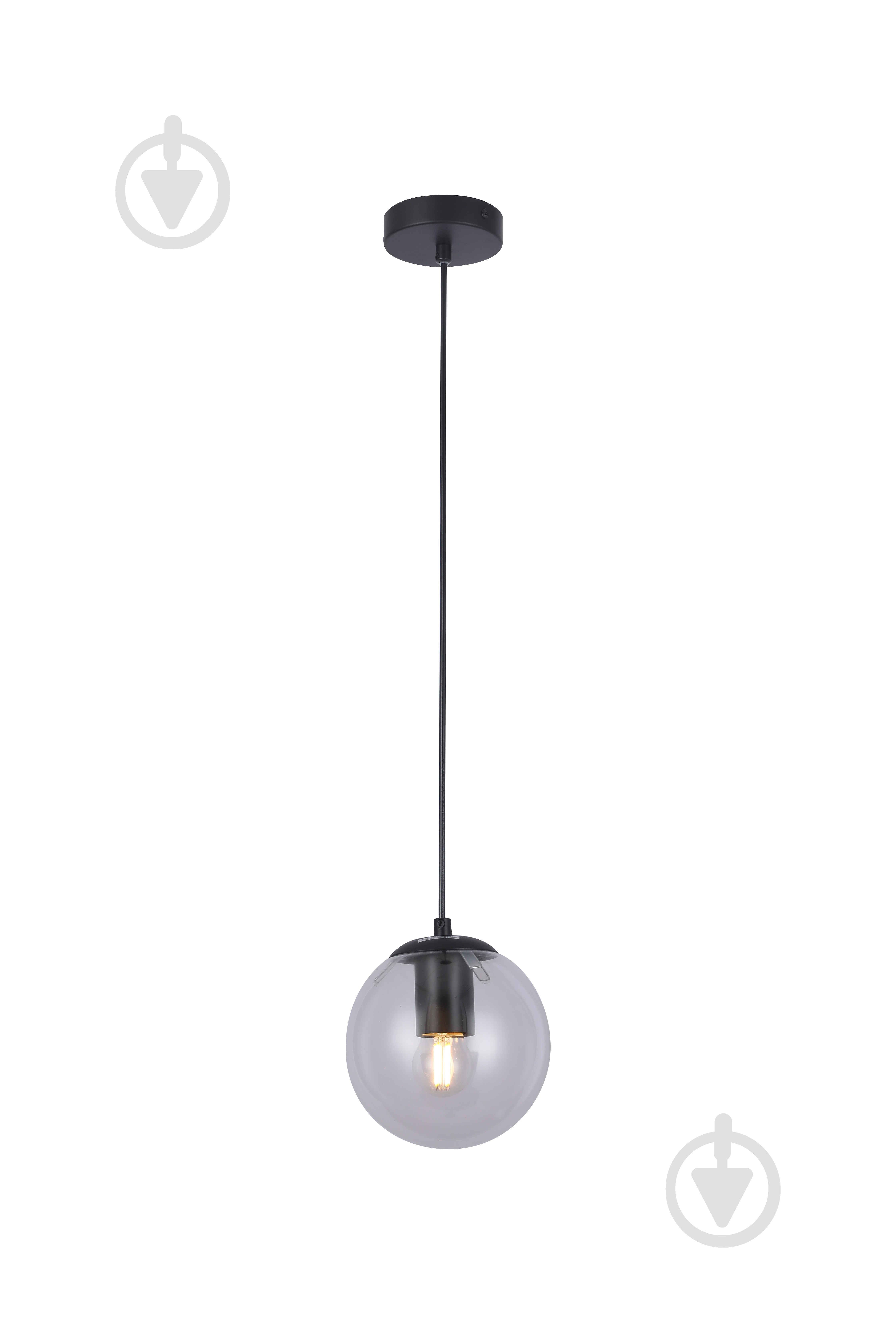 Підвіс Blitz 1x60 Вт E27 чорний 8184-31 - фото 1