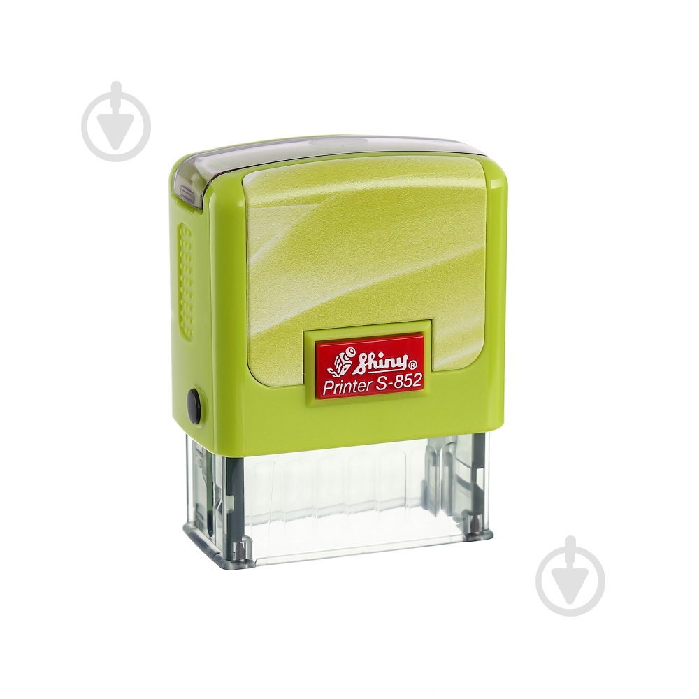 Оснастка для штампа «Сплачено» S-852 14x38 мм зеленый корпус Shiny - фото 1