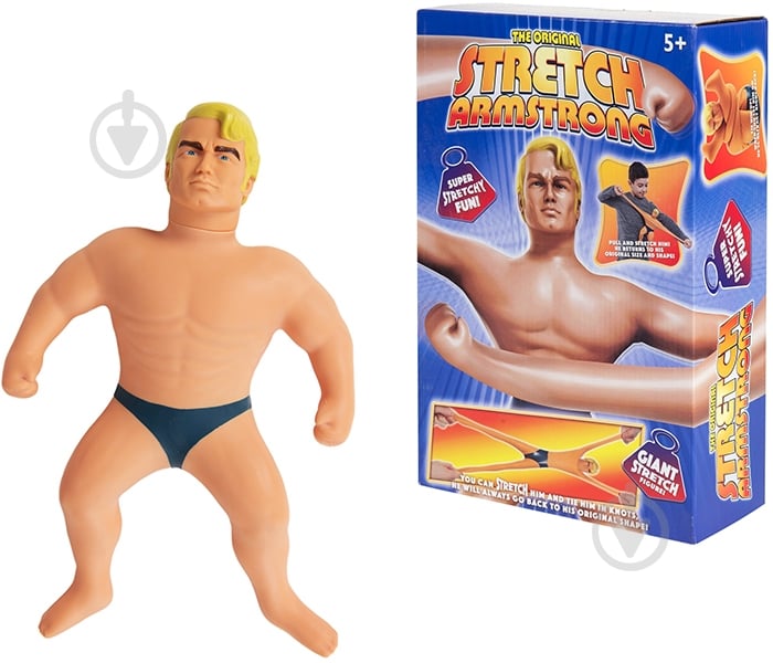 Игрушка-тянучка Stretch Screamer Армстронг 30 см - фото 5 Игрушка-тянучка Stretch Screamer Армстронг 30 см - фото 5