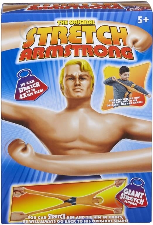 Игрушка-тянучка Stretch Screamer Армстронг 30 см - фото 1 Игрушка-тянучка Stretch Screamer Армстронг 30 см - фото 1