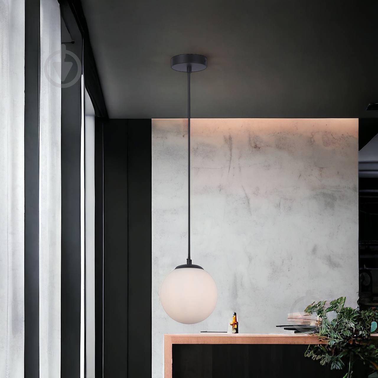 Подвес Blitz 1x60 Вт E27 черный 8181-31 - фото 2