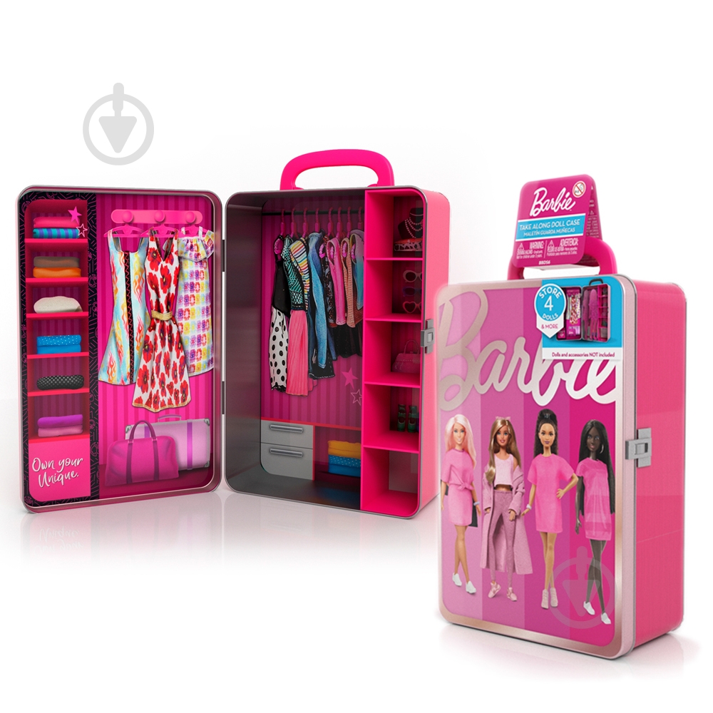 ᐉ Іграшка-кейс Barbie Портативний кейс «Барбі та Друзі» BBDS6
